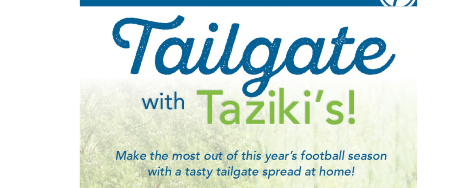Read more about the article Tailgate with Taziki’s!