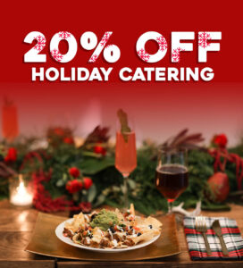 Read more about the article 20% Off Holiday Catering at Salsarita’s