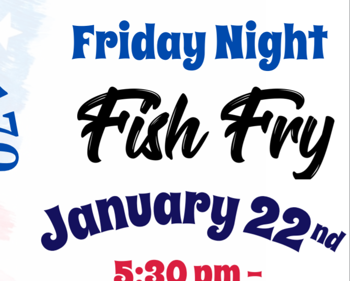 Read more about the article VFW Fish Fry – Jan. 22