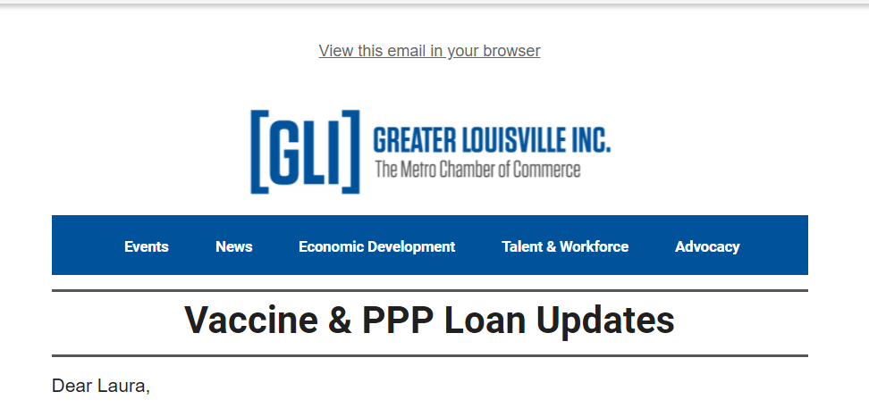 Read more about the article Vaccine & PPP Loan Updates