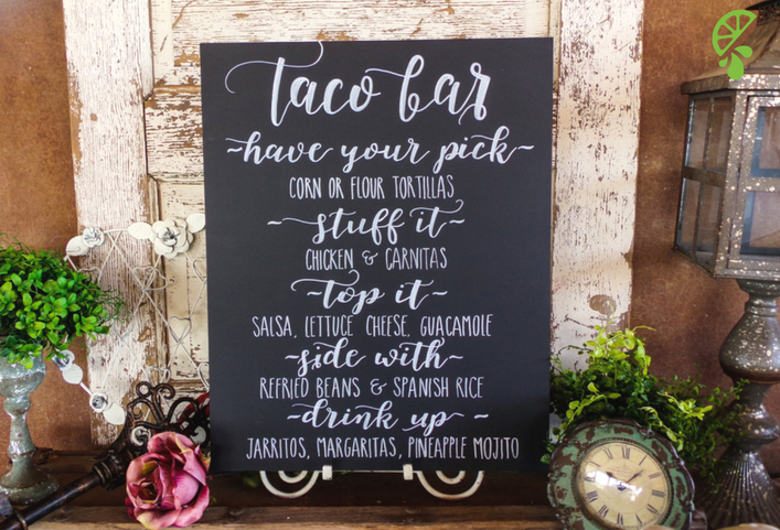 You are currently viewing A Taco Bar At Your Wedding?