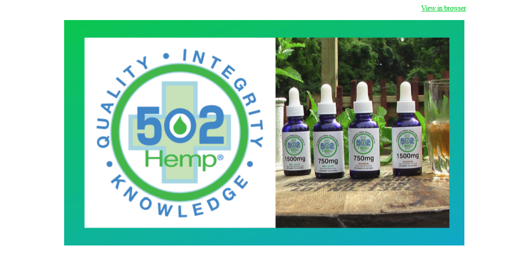 Read more about the article 502 Hemp – Last Chance To Save!